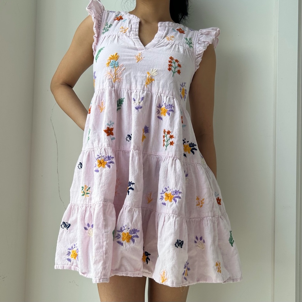 Roller Rabbit Pale Pink Pippa Dress - XX-Small
